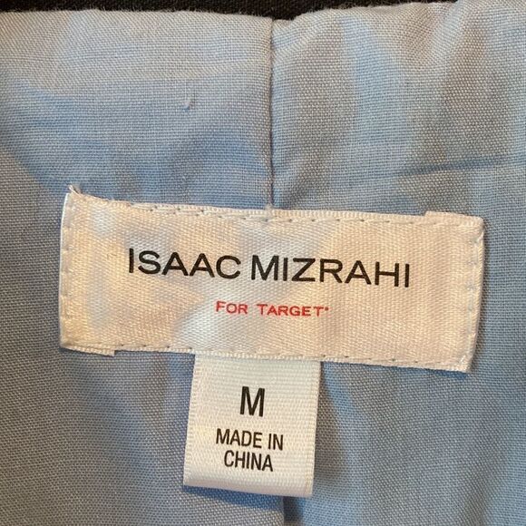 Isaac Mizrahi Blue Blazer Size Medium - Picture 3 of 6